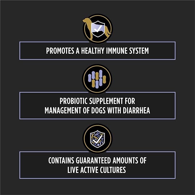 Purina FortiFlora® Probiotic Supplement for Dogs – Gut & Stool Support (30 Packets)