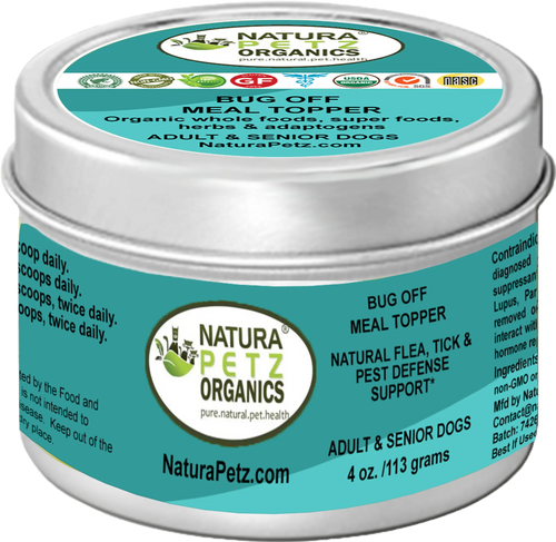 Natura Petz Bug Off — Flea, Tick & Pest Defense Meal Topper