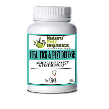 Natura Petz Organics – Flea, Tick & Pest Defense Capsules for Cats & Dogs