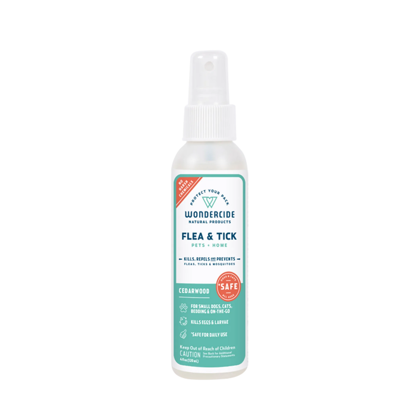 Wondercide – Flea, Tick & Mosquito Spray for Pets + Home (Cedar, Lemongrass & Peppermint Scents)