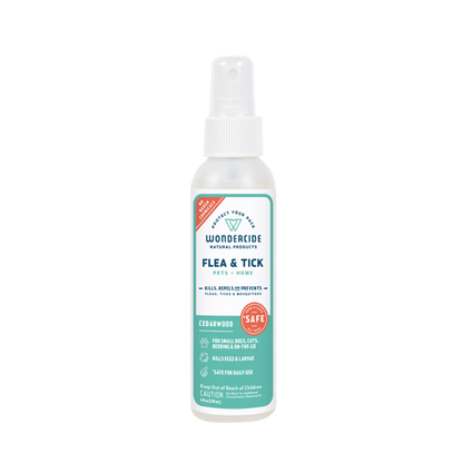 Wondercide – Flea, Tick & Mosquito Spray for Pets + Home (Cedar, Lemongrass & Peppermint Scents)