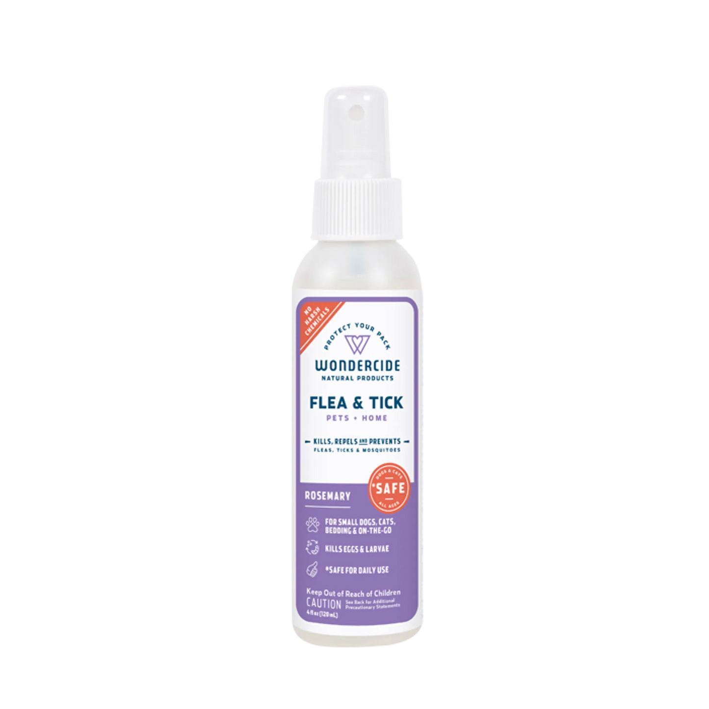 Wondercide – Flea, Tick & Mosquito Spray for Pets + Home (Rosemary Scent)