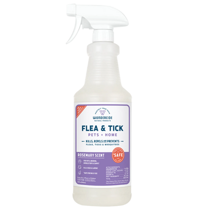 Wondercide – Flea, Tick & Mosquito Spray for Pets + Home (Rosemary Scent)