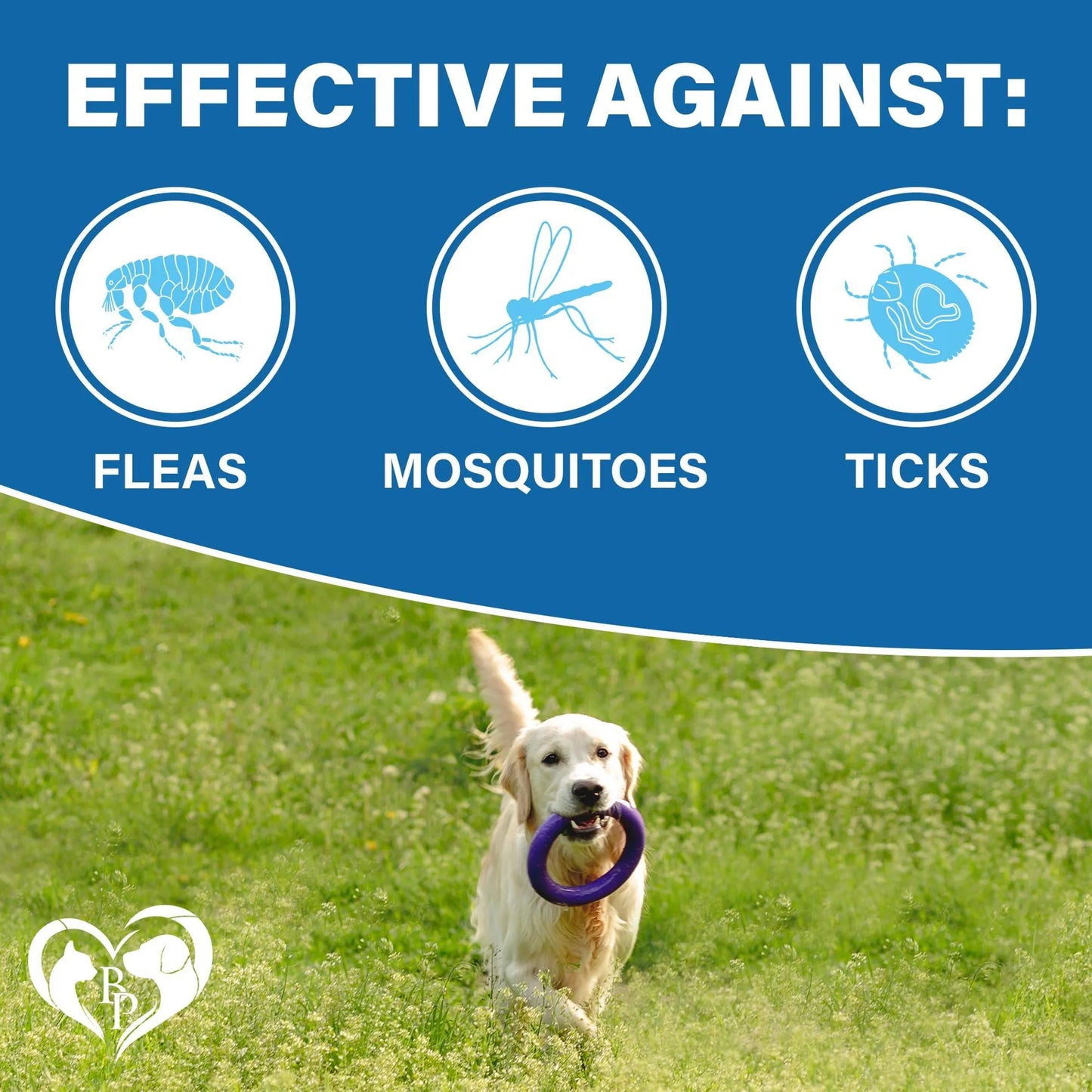 Beloved Pets Flea & Tick Support — Natural Daily Defense Chews for Dogs