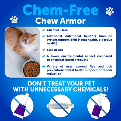Artullano Flea & Tick Chews — Natural Flea & Tick Defense for Cats