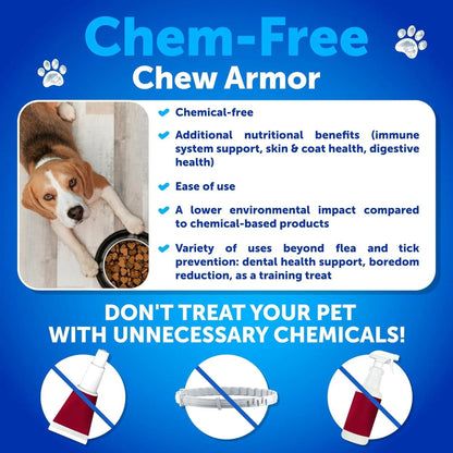 Artullano Flea & Tick Chews — Natural Daily Defense for Dogs