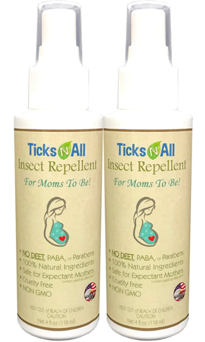 All Natural Insect Repellent 4 Mom's 2 B 4oz – Ticks-N-All