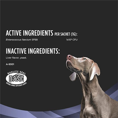 Purina FortiFlora® Probiotic Supplement for Dogs – Gut & Stool Support (30 Packets)