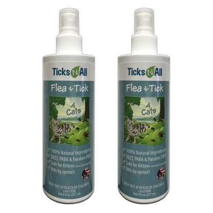 All Natural Flea & Tick 4 Cats 8oz