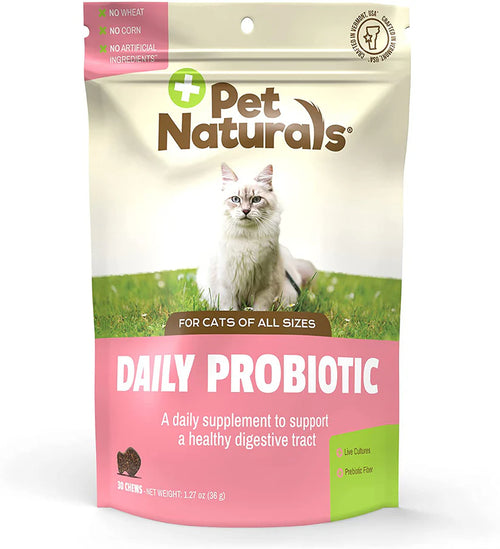 Pet Naturals® Daily Probiotic for Cats – Digestive & Stool Support